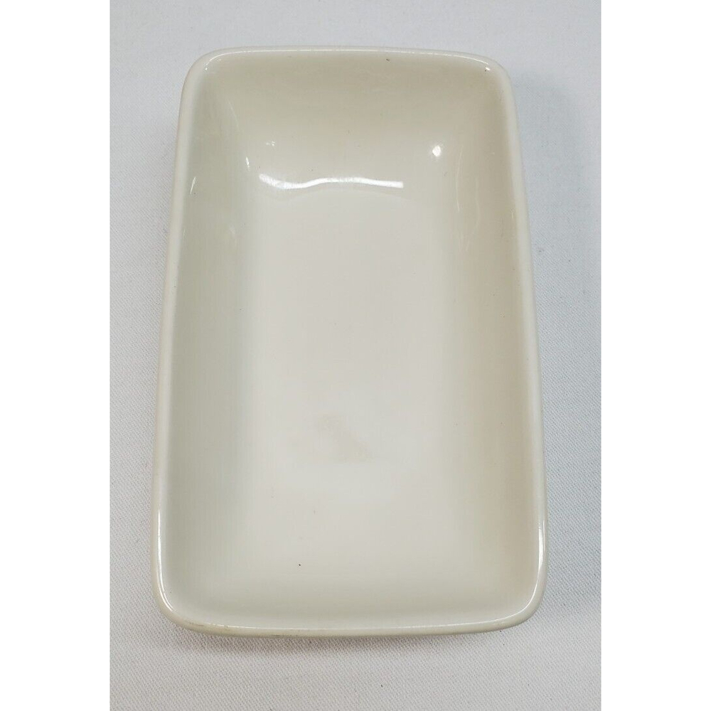 Tuxton Condiment Relish Sushi Dip Tray Rectangle 6.5 x 3.75